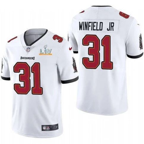 Men Tampa Bay Buccaneers #31 Antoine Winfield Jr Nike White Super Bowl LV Limited NFL Jersey->tampa bay buccaneers->NFL Jersey